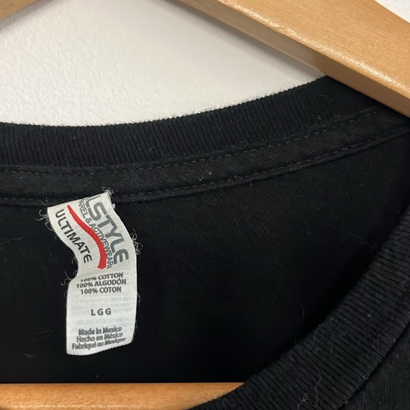 100% Cotton Unisex Ottawa Vs Itself Black Graphic Tee - Picture 2 of 3